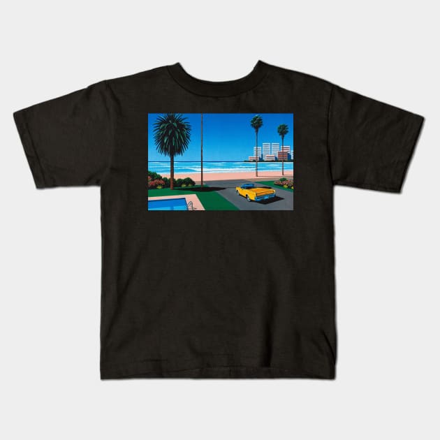 hiroshi nagai Kids T-Shirt by QualityArtFirst